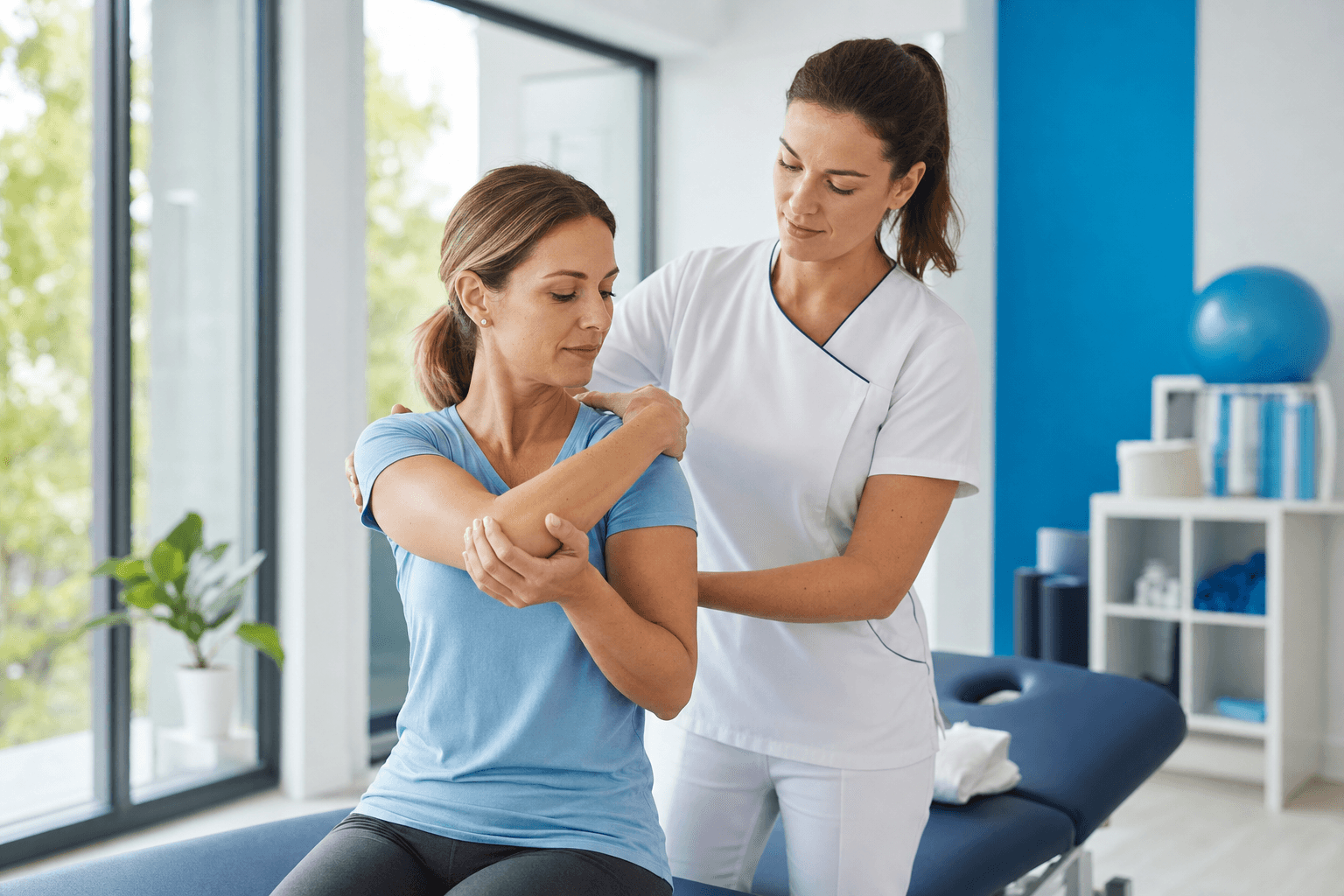 Fizioterapevtska obravnava v centru Physio TAČ